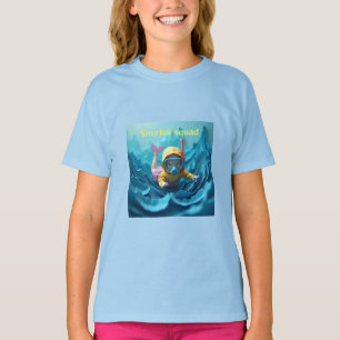 Camiseta Pechero para bebé de equipo de snorkel