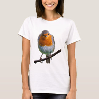 Camiseta Pecho del rojo del petirrojo