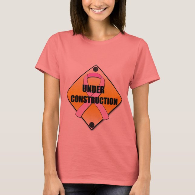 Camiseta Pechos en construcción (24,95 dólares) (Anverso)