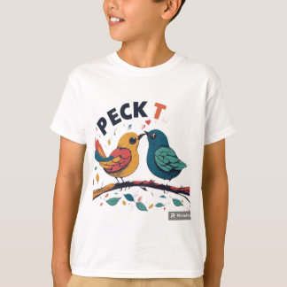 Camiseta Peck the Love