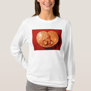 Camiseta Pectoral con un rostro humano