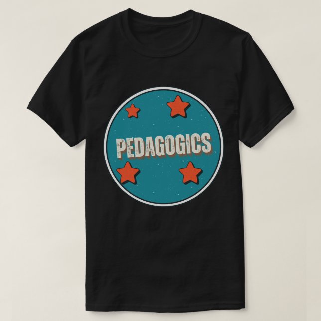 Camiseta Pedagogía (Diseño del anverso)