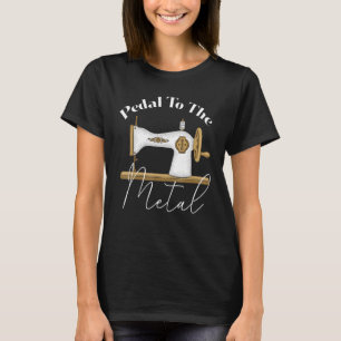 Camiseta Pedal A Las Hombres Metalizado De Quilting Hombres