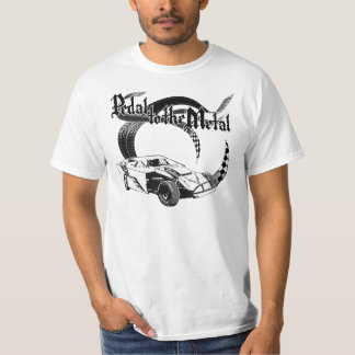 Camiseta Pedal al diseño modificado suciedad metalizado de