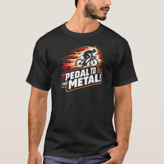 Camiseta Pedal al metalizado