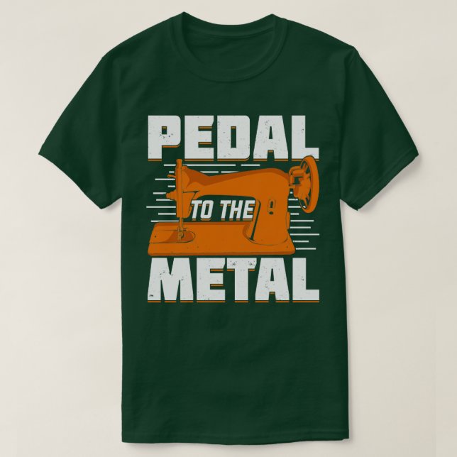 Camiseta Pedal Al Regalo De Alcantarillado De Máquina De Si (Diseño del anverso)