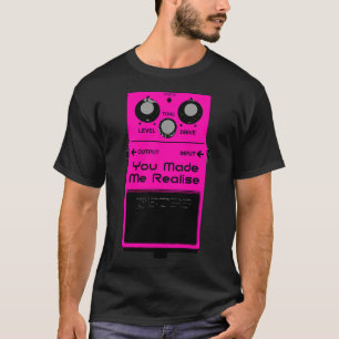 Camiseta Pedal de efectos de la guitarra de Shoegaze