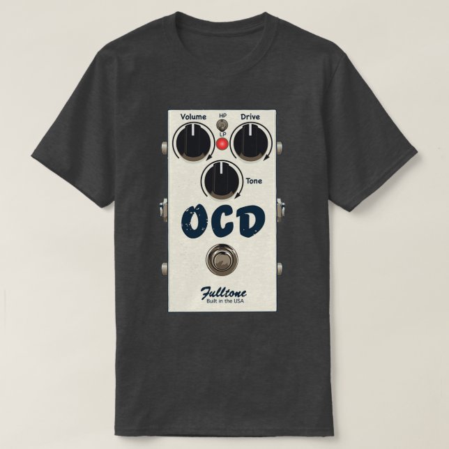 Camiseta Pedal de guitarra OCD de Fulltone (Diseño del anverso)