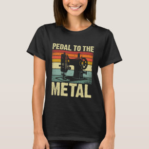Camiseta Pedal to the Metal Tejido y Ganchillo