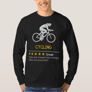 Camiseta Pedalear tus preocupaciones: Ciclismo - más barato
