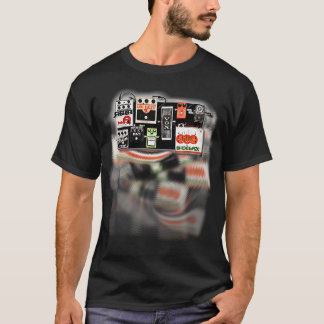 Camiseta Pedales de guitarra Shoegaze Indie Dream FanArt