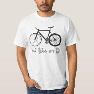 CAMISETA PEDALES DE LA BOMBA, NO GAS