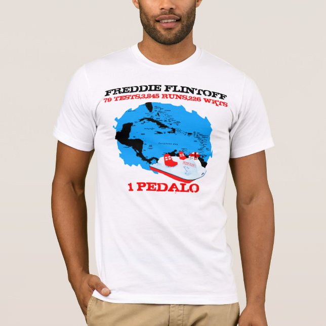 Camiseta Pedalo de Freddie Flintoff (Anverso)