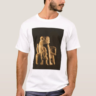 Camiseta Pedazo de ajedrez del caballero