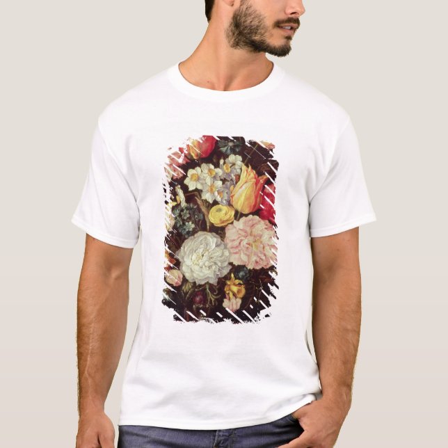 Camiseta Pedazo de flor (Anverso)