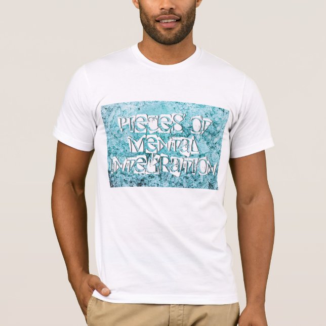 Camiseta pedazos de integración mental (Anverso)