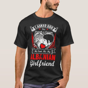 Camiseta Pedí a dios novia albanesa