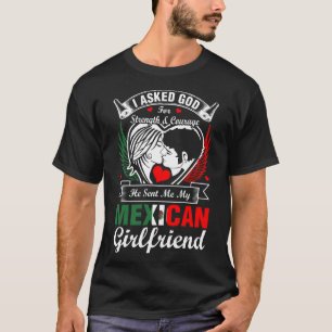 Camiseta Pedí a dios novia mexicana