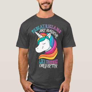 Camiseta Pediatra como Pediatría de Unicornios