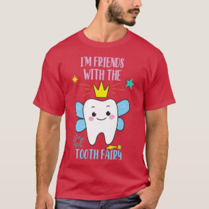 Camiseta Pediatra higiénica asistente dental de tee de hada