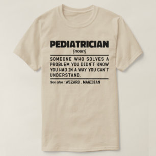 Camiseta Pediatra Noun Funny Baby Médico Guay Pediátrico