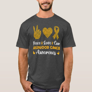 Camiseta Pediatri de Apoyo a Guerrero Superviviente de Cánc