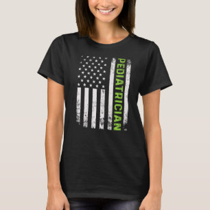 Camiseta Pediatría de la bandera estadounidense vintage