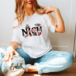 Camiseta Pediatric Cheer: NICU Nurse Cute Christmas T Shirt