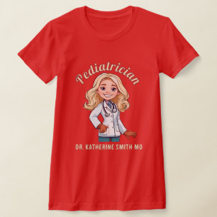 Camiseta PEDIATRICIAN ANTISTRESS winter CARTOON STETHOSCOPE
