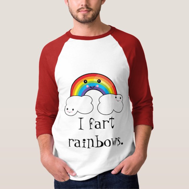Camiseta Pedo arcoíris (Anverso)