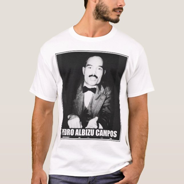 Camiseta Pedro Albizu Campos (Anverso)