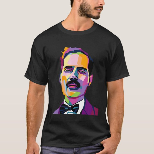 Camiseta Pedro Albizu Campos Puerto Rico Historia Resiste (Anverso)