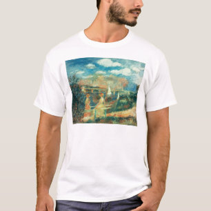 Camiseta Pedro bancos de Renoir un   del Sena en Argenteuil