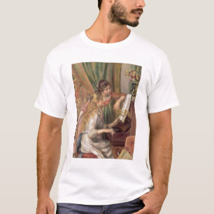 Camiseta Pedro chicas jóvenes de Renoir un   en el piano