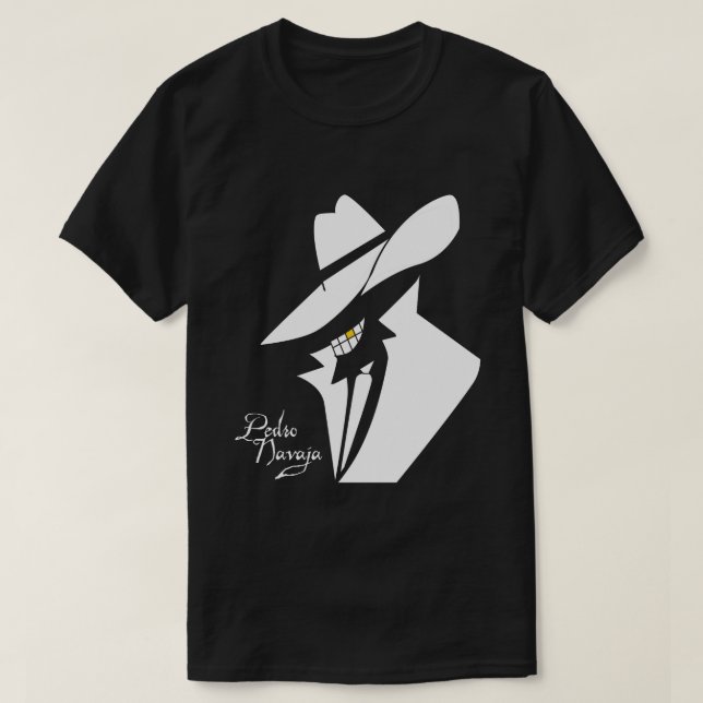 Camiseta Pedro Navaja, Peter Blade, Salsa Classic (Diseño del anverso)