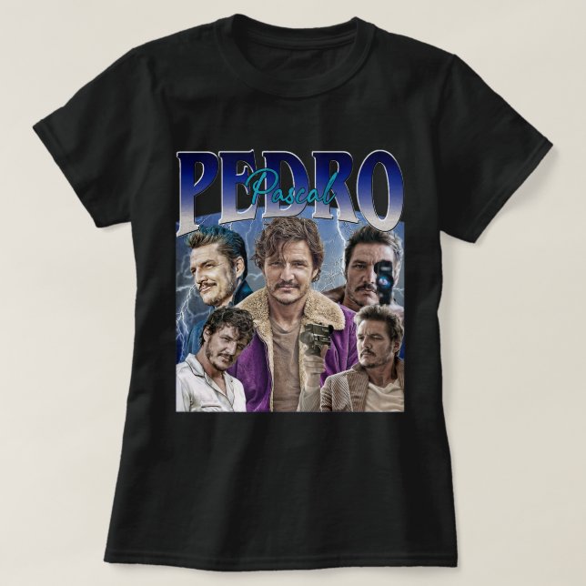 Camiseta Pedro Pascal Homage (Diseño del anverso)