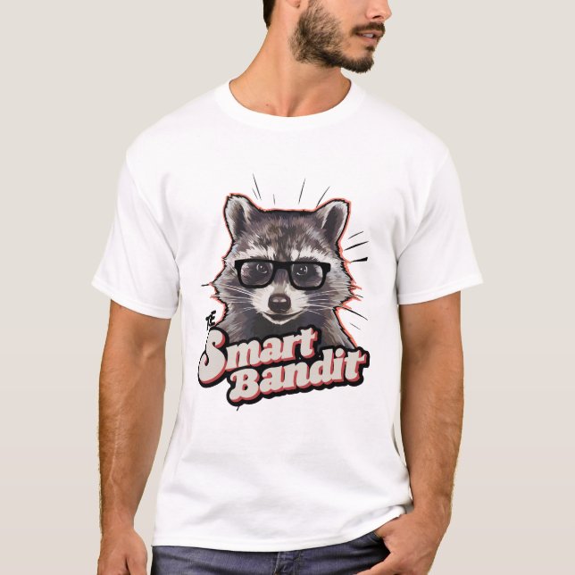 Camiseta Pedro Raccoon elegante (Anverso)