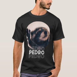 Camiseta Pedro Racoon Danza Popular Meme de Internet Mapach