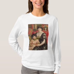 Camiseta Pedro un Mme Josse Bernheim-Jeune e hijo de Renoir