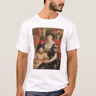 Camiseta Pedro un Mme Josse Bernheim-Jeune e hijo de Renoir