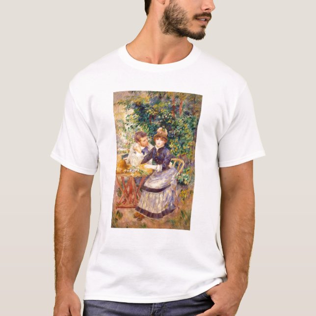 Camiseta Pedro un Renoir el | en el jardín (Anverso)