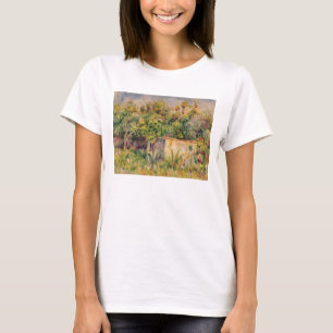 Camiseta Pedro una cabina de Renoir el en un claro en una