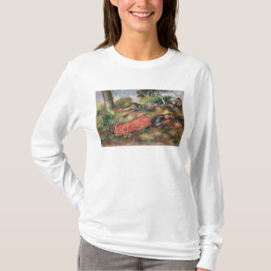 Camiseta Pedro una chica joven de Renoir el   que duerme en