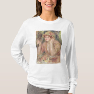 Camiseta Pedro una mujer de Renoir el   con un espejo