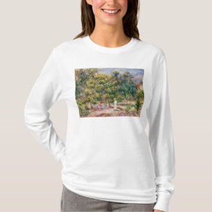 Camiseta Pedro una mujer de Renoir el en el jardín de Le