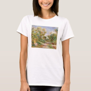 Camiseta Pedro una mujer de Renoir el   en un paisaje