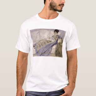Camiseta Pedro una señora Monet de Renoir el   en un sofá