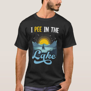 Camiseta Pee En El Campamento De Vacaciones De Verano Del L
