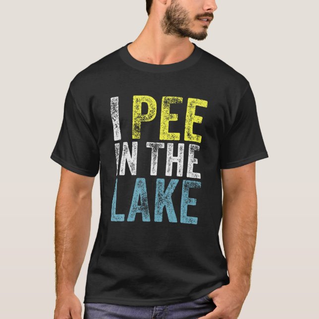 Camiseta Pee En El Gracioso Campamento Vacacional De Verano (Anverso)