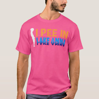Camiseta Pee En El Lago Anna Camping Funny Camper Humor Vir